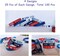 American Flag Silicone Bracelets 100Pcs, Election Fourth 4th of July Party Accessories USA Veterans Day Memorial Day Patriotic Party